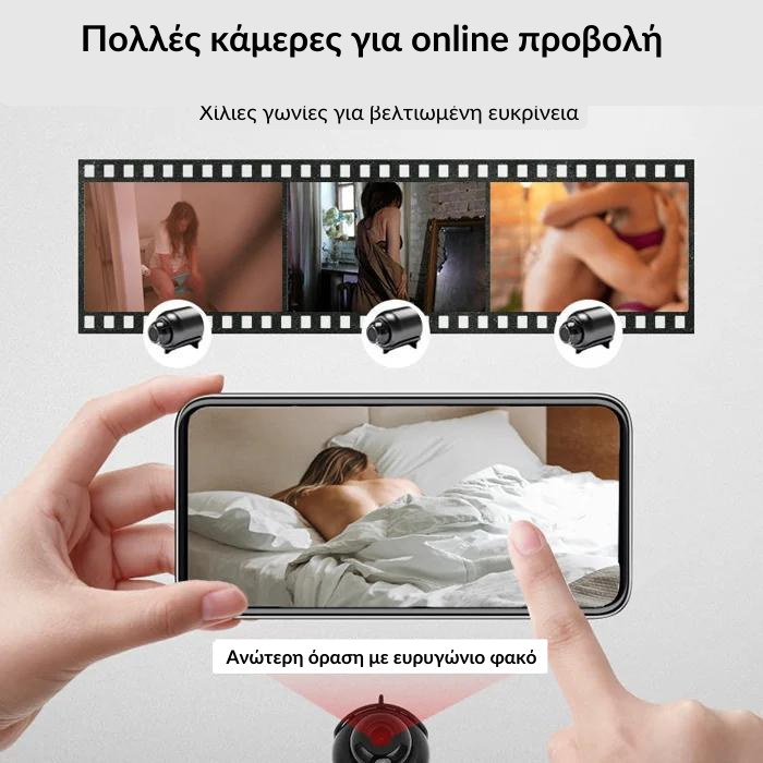 Μίνι ασύρματη κάμερα 1080P HD Wi-Fi