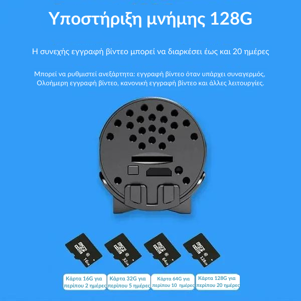 Μίνι ασύρματη κάμερα 1080P HD Wi-Fi